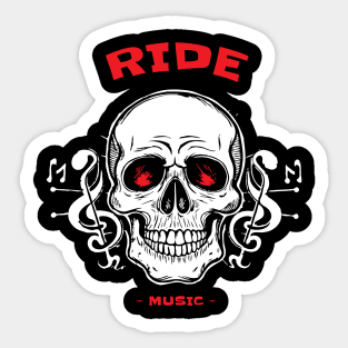 ride band Sticker